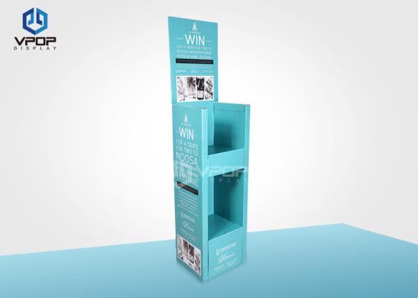 Buy cheap Custom Cardboard Paper Printed Corrugated Retail Display Stand from wholesalers