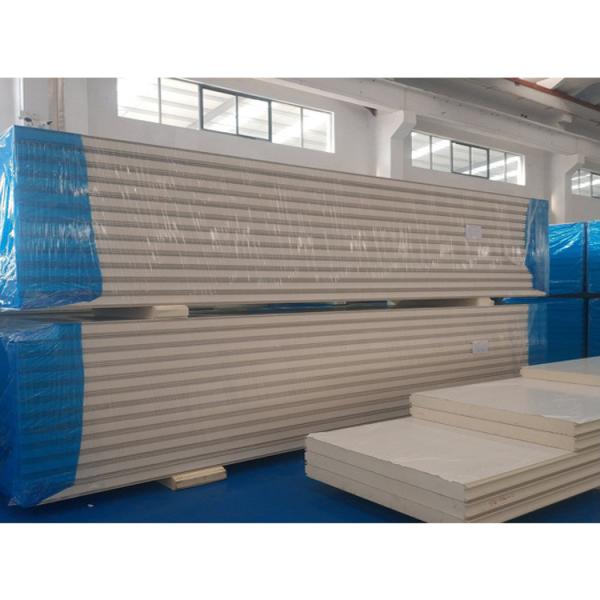 Buy cheap Polyurethane Metal Insulated Cold Room Panels 50mm Smooth Surface Long Lasting from wholesalers