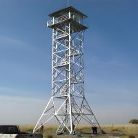 Buy cheap Modern Tall Steel Tower Construction For Urban Telecommunication Infrastructure product