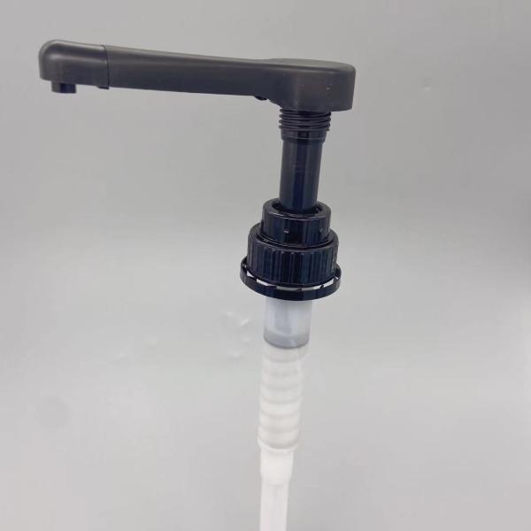 Buy cheap PP PE 20ml Plastic Syrup Pump Black White Dispenser Pump Milk Honey Salad Dressing from wholesalers
