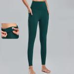 Athletic Plus Size High Waisted Sports Leggings Nude Nylon And Spandex Yoga