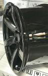 20" 10.5" Rear Hellcat HC2 Style Wheels Rims Gloss Black Challenger Charger