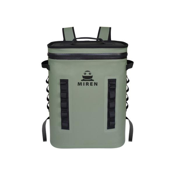 Buy cheap Green Hypalon Leakproof Cooler Backpack 25L For Camping Picnic from wholesalers