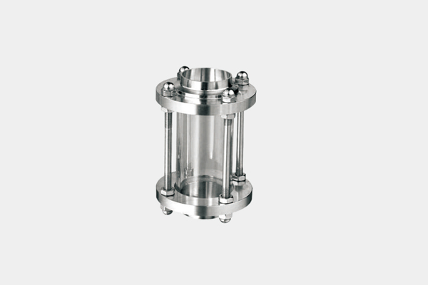 Sanitary Stainless Steel 304/316 Pipe Fittings Tri Clamp Straight Tubular Sight Class