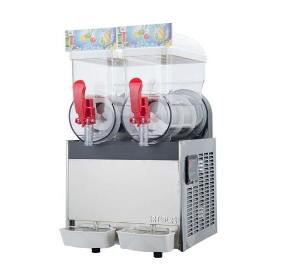 Buy cheap Two Bowl Ice Slush Machine Smoothie Machine With Cooler System For Restaurant from wholesalers