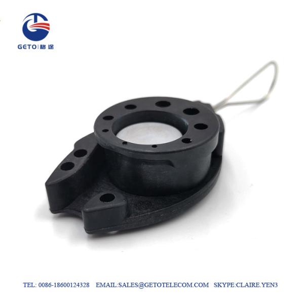 Buy cheap 8mm FTTH Fish Anchor Fiber Optic 0.045KGS Tension Wire Clamp from wholesalers
