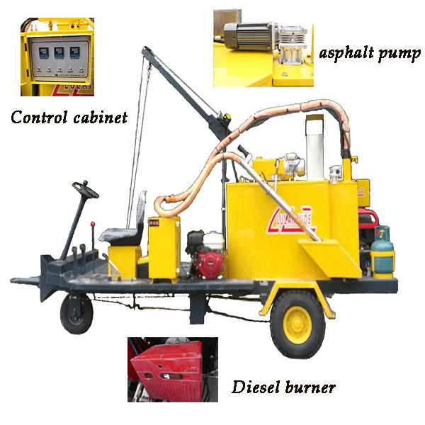 Buy cheap 500L Capacity Asphalt Crack Repair Machine Hydraulic Mixing from wholesalers