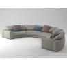Buy cheap Multi Seater Booth Sofa Seating Commercial Restaurant Furniture Arch Shaped from wholesalers