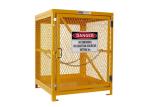 Buy cheap Yellow Gas Cylinder Storage Cages Used For Gas Tank And Cylinder Locker from wholesalers