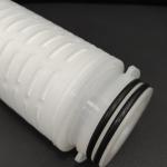 RO Prefiltration Food Beverage Industry 0.22um Pleated Filter Cartridge