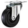 Buy cheap Small Swivel black rubber caster for light duty shelf, 2",2.5",3" light duty Caster for Basket, Moving castor from wholesalers