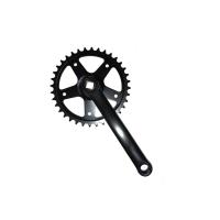 Buy cheap Single Speed Bicycle Spare Parts Bicycle Chainwheel And Crank Customized Teeth product