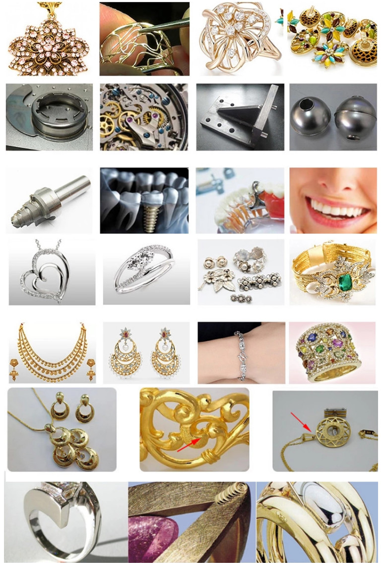 Stainless Steel Gold Silver Micro Spot Laser Welding Machine for Jewelry