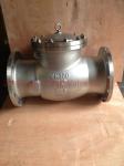 Metal Seal Stainless Steel Flange Swing Check Valve Pn16 H44W for Marine