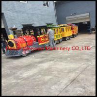 Buy cheap Attractions tourist road train trackless train for sale product