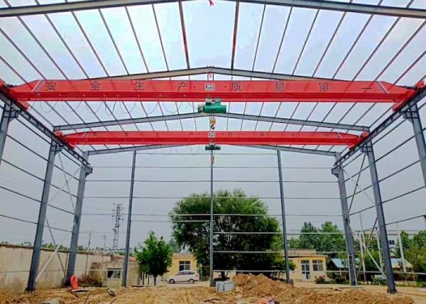 Buy cheap Overload Protection Single Girder Overhead Crane Industrial EOT Crane With Limit Switch from wholesalers