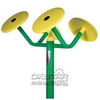 Buy cheap outdoor fitness equipments steel based zinc powder coating tai chi wheel-OK-T01 product