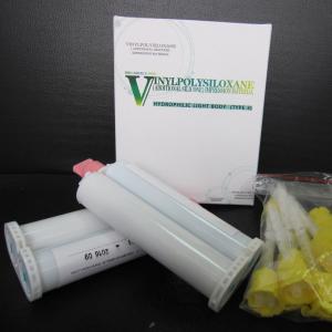 China Vinylpoly Siloxane Additional Silicone Impression Material Hydrophilic Light Body Type 3 on sale