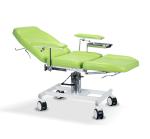 Height Ajdustable Hydraulic Blood Donation Chair With Castors