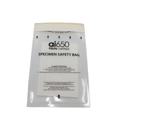 Buy cheap PE Biohazard Specimen Transport Bags 95kPa Pressure Resistance from wholesalers