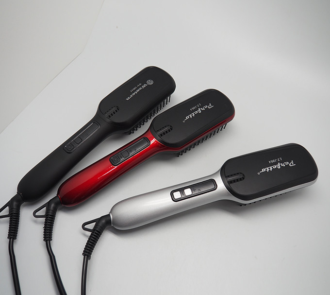 LT-100A New Style Hair Beauty Electric PTC Heater Hair Straightener Brush