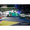 Buy cheap High Safety Sports Team Tent Canopy Hard Sidewall Double - Wing Glass Door from wholesalers
