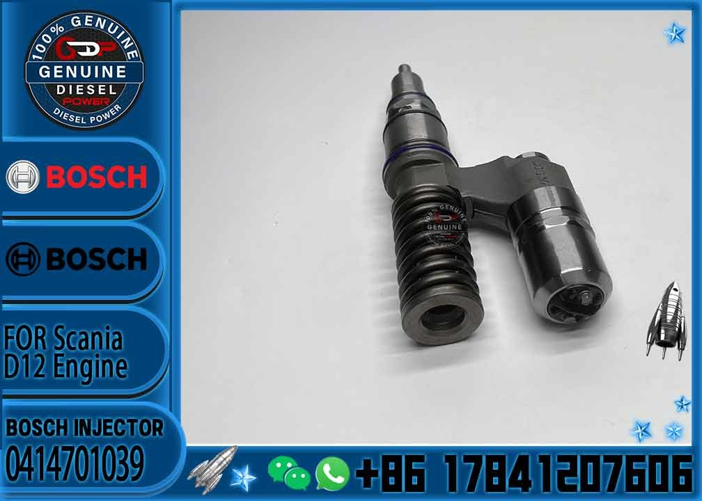 Fuel injector 0414701038 0414701039 0414701063 for SCANIA Injector R500 1548472 1766553 1539350