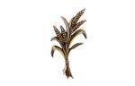 Flower Pattern Shape Grave Decorations High Strength Brass Materials