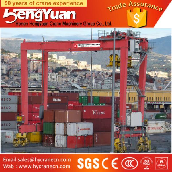 Buy cheap Rubber Tyre Container Gantry Crane for station and port from wholesalers