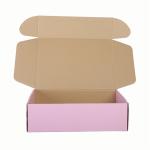 4C Offset Gift Packaging Boxes Pink 157gsm Paperboard CMYK For Clothes