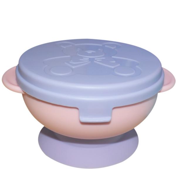 Buy cheap Small Silicone Suction Bowl Plate Cup Baby Silicone Divided Plate Spoon With Lid Set from wholesalers