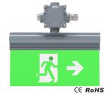 RoHS High Efficacy 6W 0.5W LED Emergency Exit Light In Hazardous Area