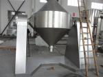 Food Flour Portable Double Cone Mixer Blender Mixing Machine For Cosmetic Powder
