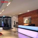 Buy cheap Custom Plexiglass Hotel Reception Resin Glass Front Reception from wholesalers