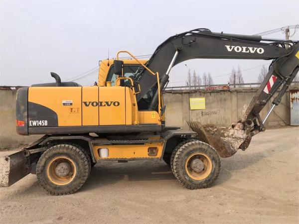 Buy cheap High Quality Original Used Excavator Volvo 145B Wheel Excavator from wholesalers