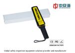 Security Handheld Metal Detector / Portable Metal Detector for Airport , Railway