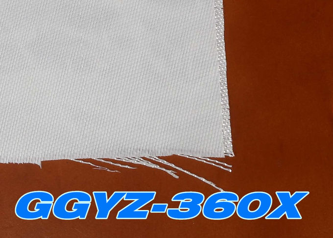 Strong 1160g/M2 1.26mm High Silica Glass Fabric Warp Roll