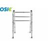 Buy cheap CE Approved Handicap Walking Aids , Four Legged Mobility Aid Walkers Steel Material from wholesalers