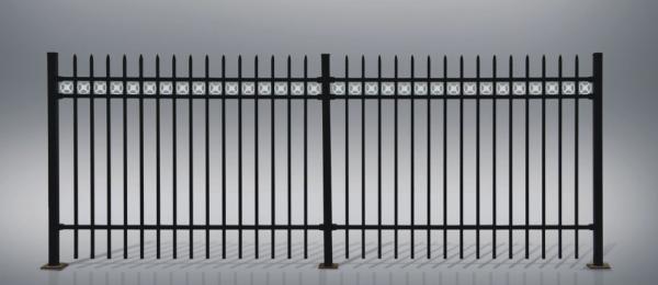 Buy cheap Residential Decorative Metal Garden Ornamental Aluminum Fence / Fencing from wholesalers