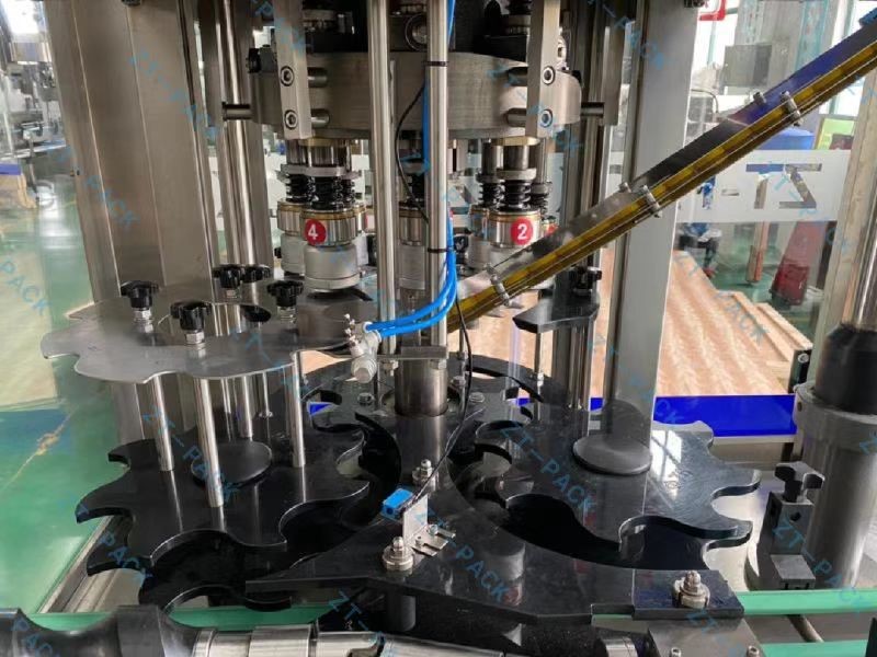 4000bph Cap Tightening Machine Glass Bottle , 3000bph Rotary Capping Machine