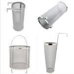 SS201 SS316 Stainless Steel Filter Tube Cylinder Oil Filter Wire Mesh Customized