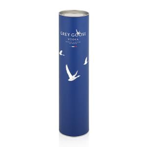 Buy cheap Custom Printed Biodegradable Cylinder Paper Cardboard Boxes Tube Cosmetic Packaging Tube Box With Mental Lid from wholesalers