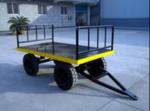 Strong Electric Platform Truck 3 Ton Loading Capacity 10# channel steel Material