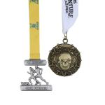 Die Casting Metal Commemorative Medals Antique Brass Plating Common Size