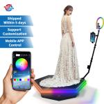 Camera Video 360 Photo Booth 100cm 115cm Automatic Photobooth Machine