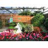 Buy cheap Galvanized Frame Finishing Garden Glass Greenhouse 6mm Polycarbonate Covering from wholesalers
