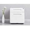 Buy cheap Rounded Corners 2 Drawers Steel Mobile Pedestal File Cabinet from wholesalers
