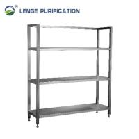 Buy cheap 304 Stainless Steel 3 Layers Storage Rack For Pharmaceutical Factory product