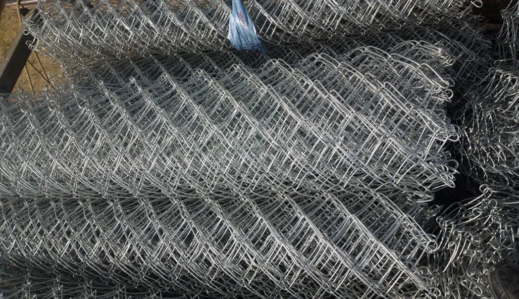 65x65 mm plastic pvc coated chain link wire mesh fence