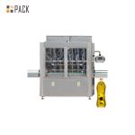 Mechanical Automatic Oil Packing Machine PLC Control 50-5000ML Filling Volume